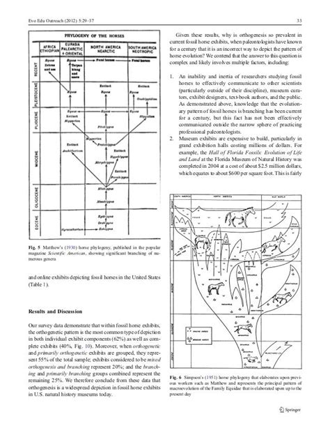 Fossil Horses, Orthogenesis, and Communicating Evolution in Museums