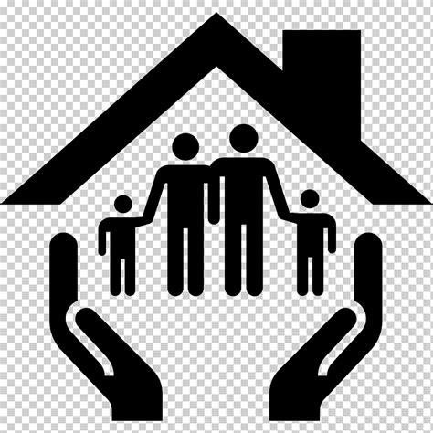 House with hand illustration, Housing Emergency shelter Homeless shelter Social services, income ...