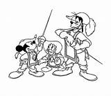 The Three musketeers Coloring Pages sketch template