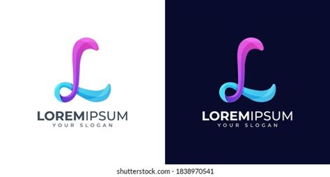 Colorful Letter L Logo Design Inspiration Stock Vector (Royalty Free ...