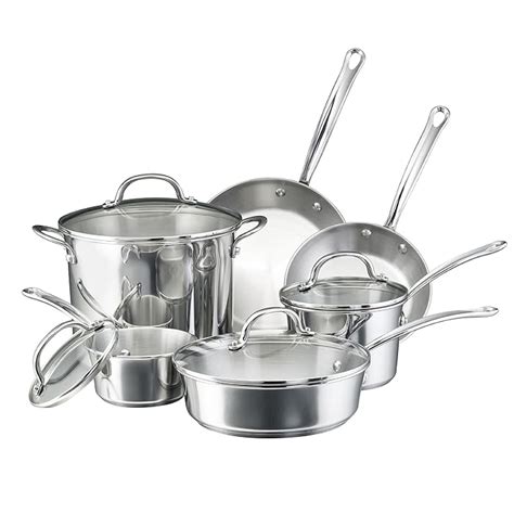 Top 10 Farberware Classic Stainless Steel 10 Piece Cookware Set - Get Your Home