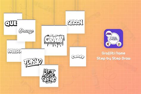 Download do APK de Graffiti Name Step by Step Draw para Android