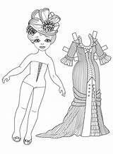Very Beautiful Paper Doll coloring Page  Download Print Or Color sketch template