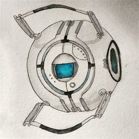 Wheatley fanart by ChoclateRig on DeviantArt