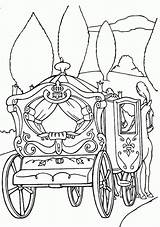 Cinderella Pumpkin Carriage Coloring Pages Sketch Coloring Page sketch template