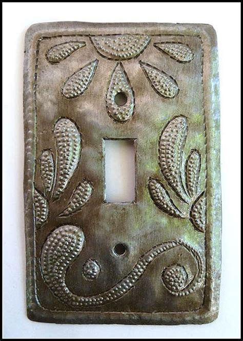 Metal Switchplate Cover Decorative Switch Plate by HaitiMetalArt