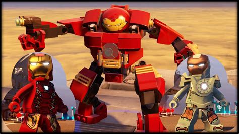 LEGO MARVEL AVENGERS - ALL Iron Man Armor In the Game! - YouTube