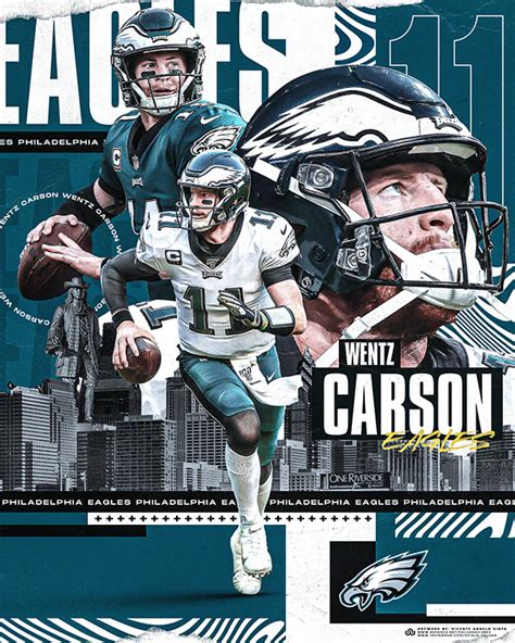 Carson Wentz | Philadelphia Eagles on Behance