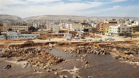 Libya flood damage revealed as 10,000 remain missing | World News | Sky News