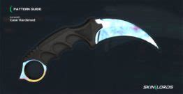 Karambit Case Hardened Guide | Blue Gem Seed Patterns