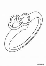 Ring coloring page  Coloring Page sketch template