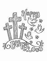 Religious Easter Coloring Sheets Free Printable sketch template