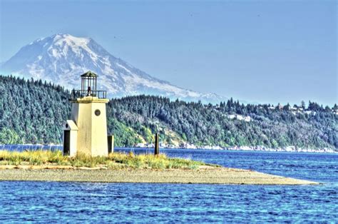 Gig Harbor Lighthouse | Lighthouse, Old orchard beach, Ocean shores