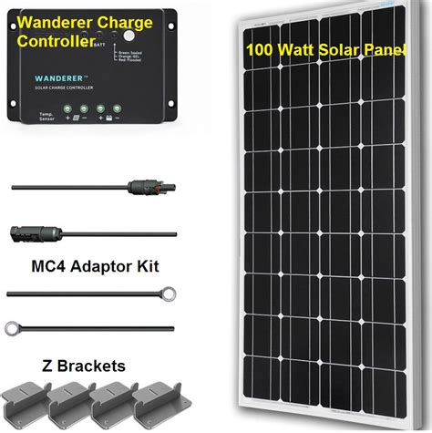 Renogy 100 Watt Solar Kit is Easy to Use and Maintain.