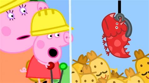 Peppa Pig's Fun Time At Digger World | Kids TV and Stories - YouTube