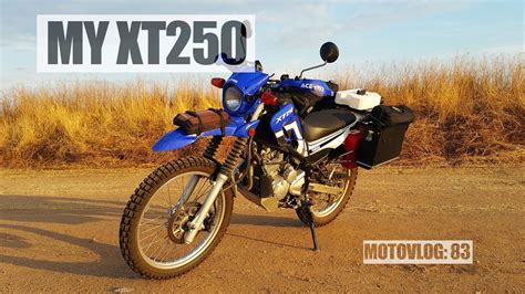 Yamaha XT250 Motovlog 83: MY XT MODS - YouTube