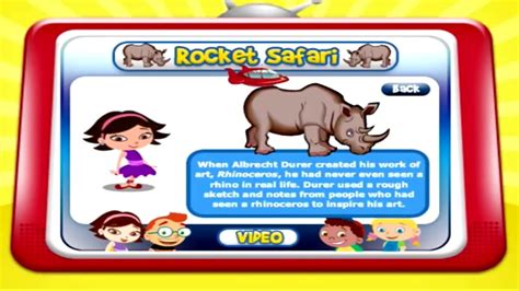 Disney - Little Einsteins - Rocket Safari - Funny Adventure Games - YouTube