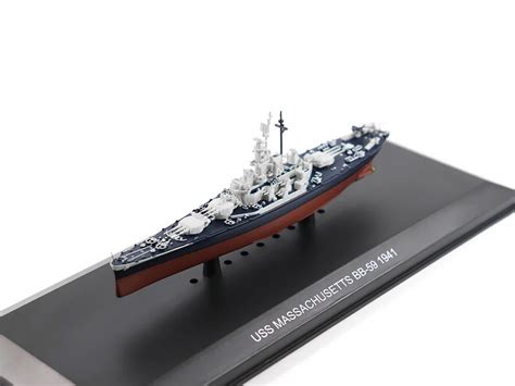 Buy USS Massachusetts BB-59 Battleship (1941) 1/1250 Diecast Model Online