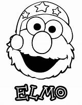 Printable Elmo Coloring Pages sketch template
