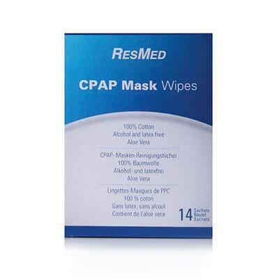 ResMed CPAP Wipes for Travel - 14 Pack - Sleep Right Australia