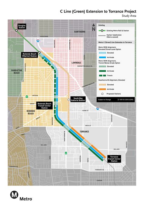 C Line (Green) Extension to Torrance - LA Metro