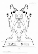 Fortnite Peely Coloriage Kolorowanki Colorier Drawitcute Conga Emote  sketch template