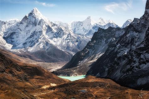 A stunning valley in the Everest region of Nepal [2500x1667][OC] | Everest base camp trek ...