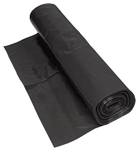 Buy Black Heavy Duty Polythene Plastic Roll Sheeting DPM DPC Damp Proof ...