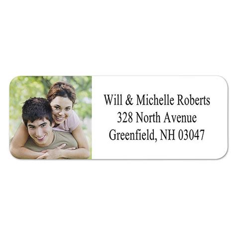 Personalized Photo Address Labels