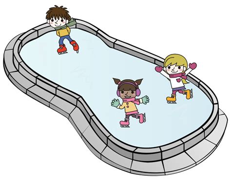 Ice Skating Rink - Openclipart