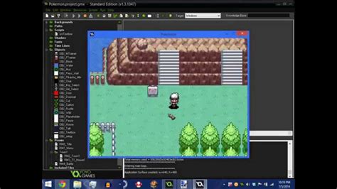 Updated pokemon engine for Game maker studio - YouTube