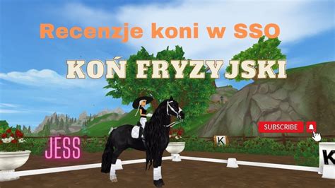 Recenzje koni w SSO - Koń fryzyjski 3 generacji - Jess SSO - YouTube