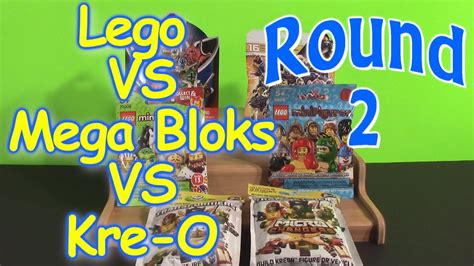 Lego VS Mega Bloks VS Kre-O Round 2 - YouTube