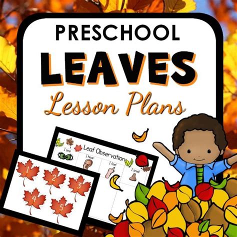 Fall Leaf Theme Preschool Classroom Lesson Plans - Preschool Teacher 101