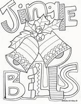Jingle Bells Coloring Pages sketch template