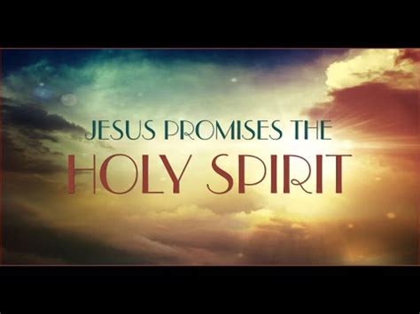 Jesus Promises the Holy Spirit - 19th February 2023 - YouTube