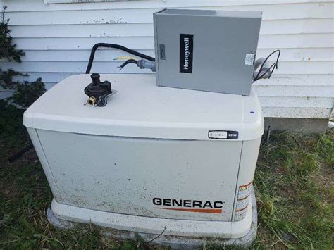 Generac Guardian 22KW Propane Generator - Lambrecht Auction, Inc.