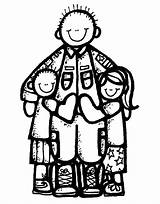 Kids And Dad Melonheadz sketch template
