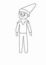 Free Printable Elf On The Shelf Coloring Pages  Tulamama sketch template