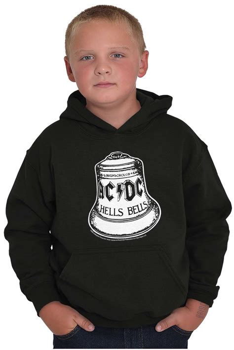 ACDC Band Hells Bells Album Cover Youth Hoodie Boy Girl Teen Brisco ...