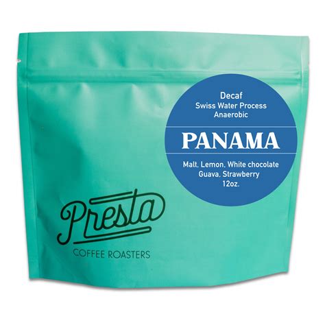 Decaf - Panama - Anaerobic, Swiss Water Process – Presta Coffee