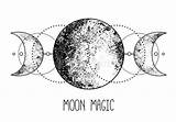 Mother Maiden Crone Digi Stamp Digital Coloring Page For Sketch  sketch template
