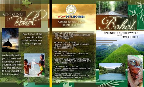 Bohol Brochure - Page 1 | Bohol, Philippines Brochure - Page… | Flickr