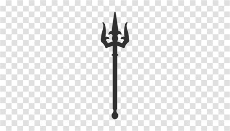 Trident Pike Silhouette, Spear, Weapon, Weaponry, Emblem Transparent Png – Pngset.com