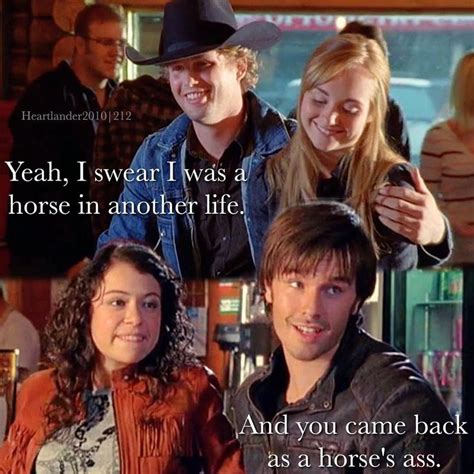 2x12 Heartland Quotes, Heartland Tv Show, Graham Wardle, Good Comebacks ...