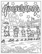 20 Goosebumps Coloring Pages Free PDF Printables sketch template