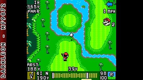 Game Boy Color - Mario Golf © 1999 Nintendo - Gameplay - YouTube