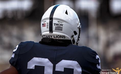 Penn State Football To Wear THON Helmet Stickers Against Buffalo ...