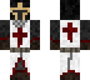 Crusader black helmet | Minecraft Skin