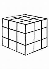 Coloring Pages  Rubiks cube color Sides For Kids sketch template